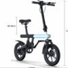 Daki Z4 Electric Bike 350W Foldable E-Bike for Urban Commuting